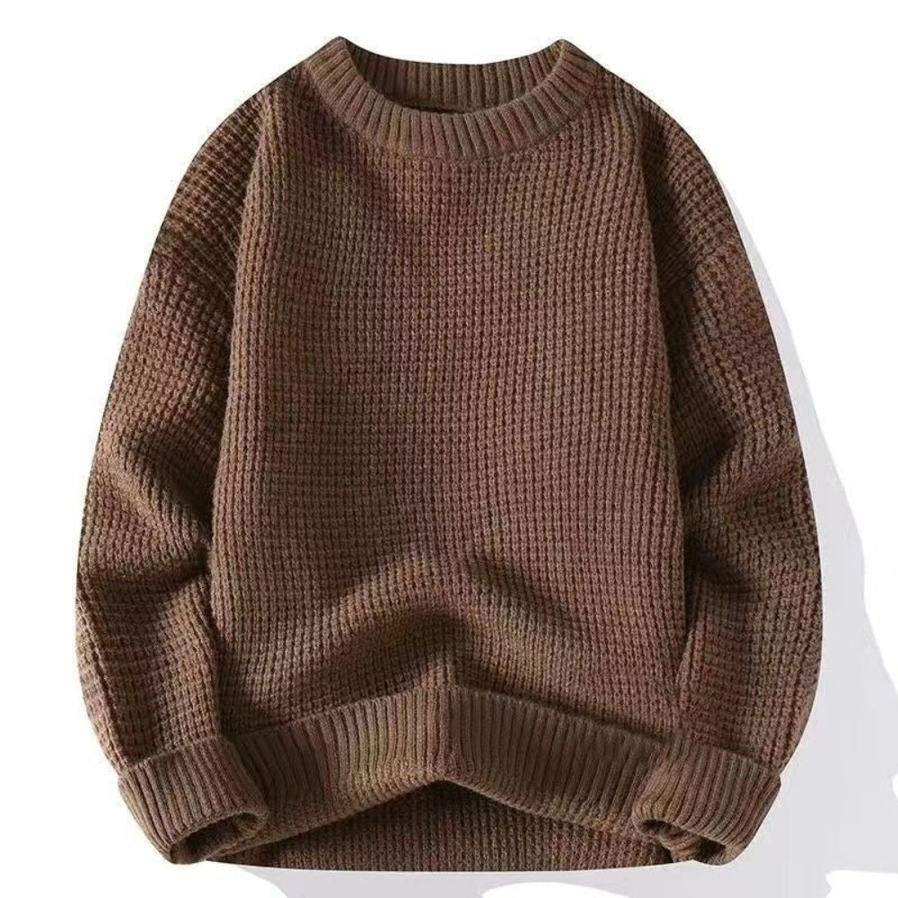 Men's Knitted Winter Sweater Casual Comfortable Layering Wear 4