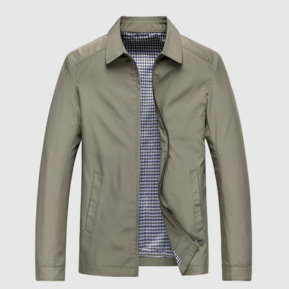 Men's Lightweight Casual Harrington Jacket - Spring Style