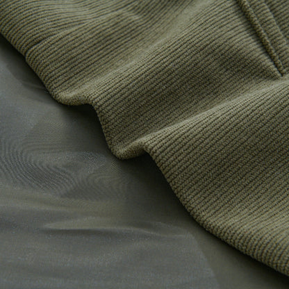 Men's Stylish Corduroy Coat - Button Up Winter Jacket