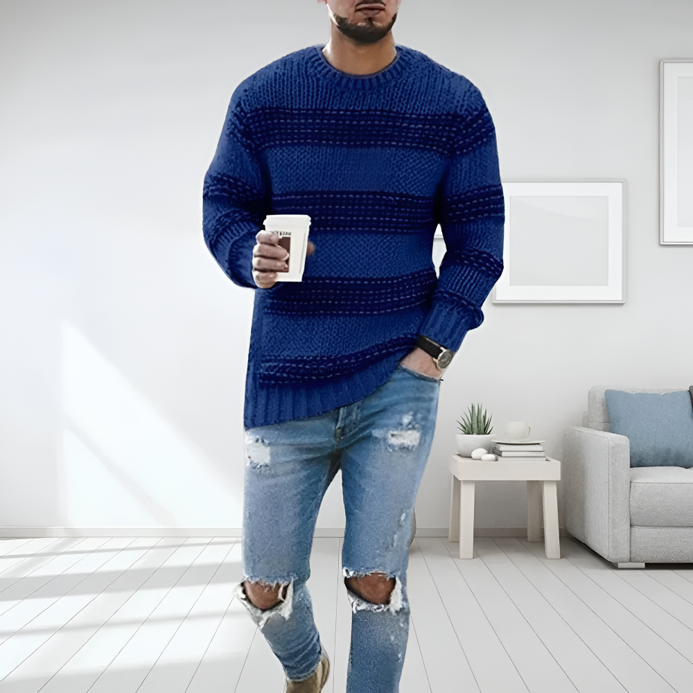 Men's Sweater Soft Knit Jumper Comfortable Stylish Wear 5