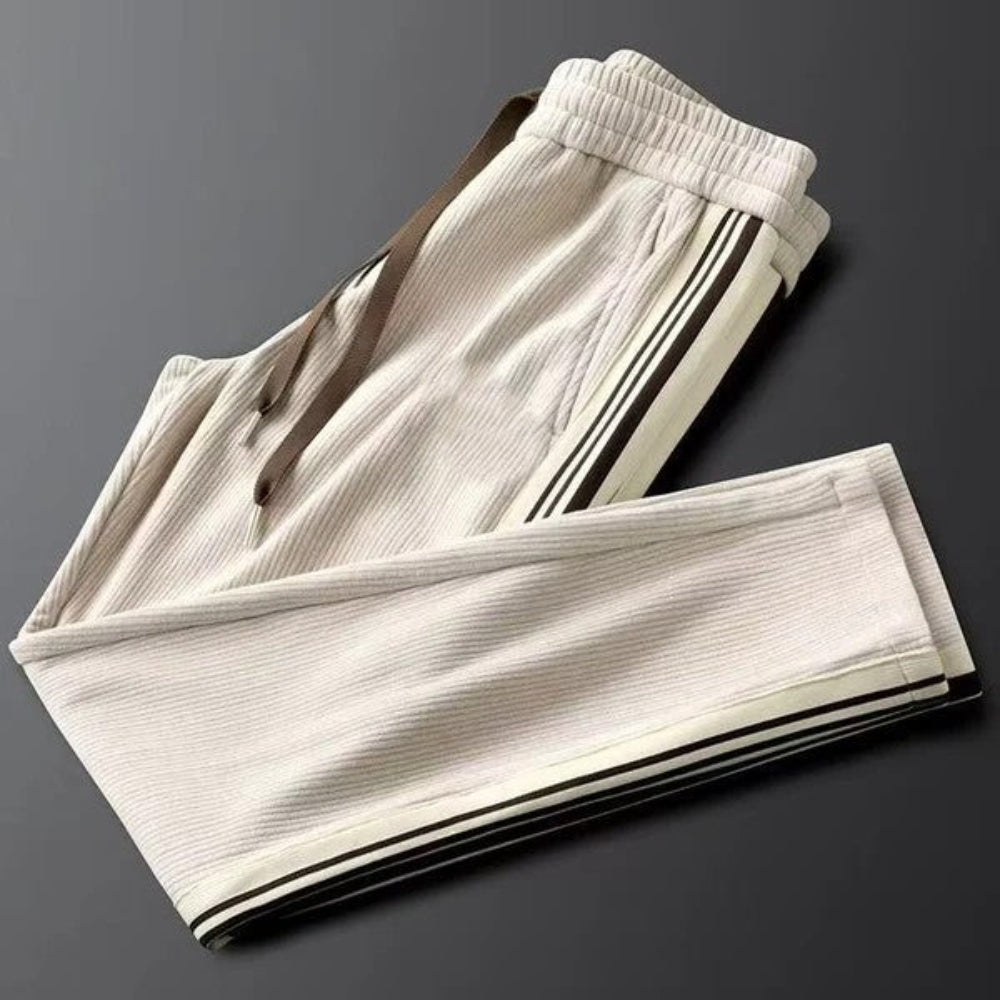 Men's Tracksuit Set Corduroy Comfortable Fit Street Style  4