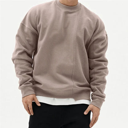 Men's Water-Repellent Cotton-Blend Sweater Crewneck 10
