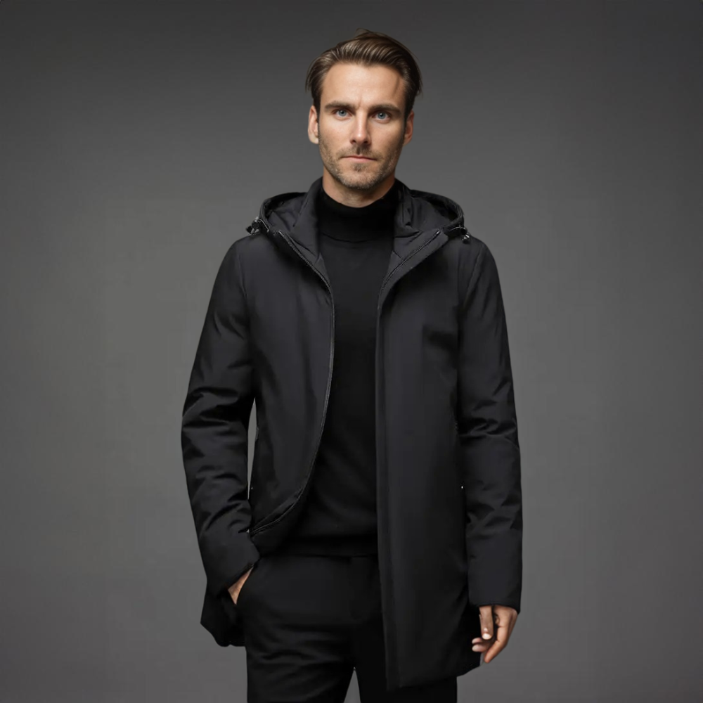 Men's Winter Coat Water Resistant Stylish Warmth  1