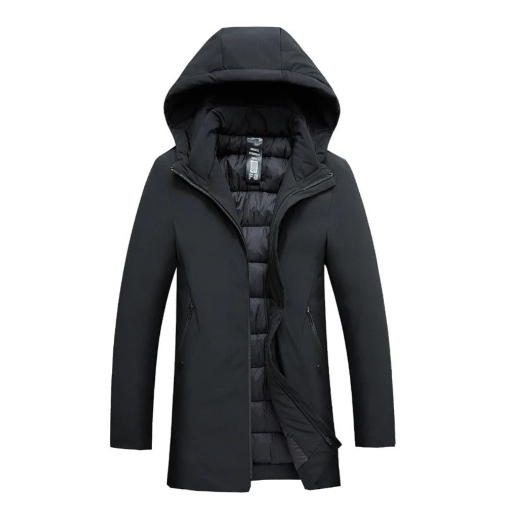 Men's Winter Coat Water Resistant Stylish Warmth  3