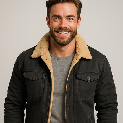 Men's Winter Jacket Windproof Thermal Bomber Coat 6