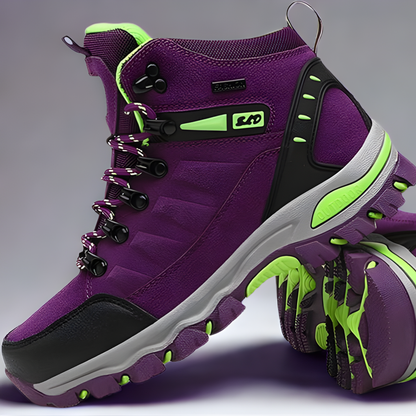Women's Winter Hiking Boots - Waterproof Outdoor Comfortable