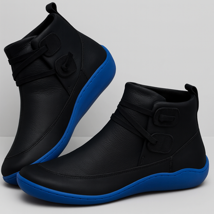 Women's Casual Ankle Boots - Slip On Flat Comfortable Shoes