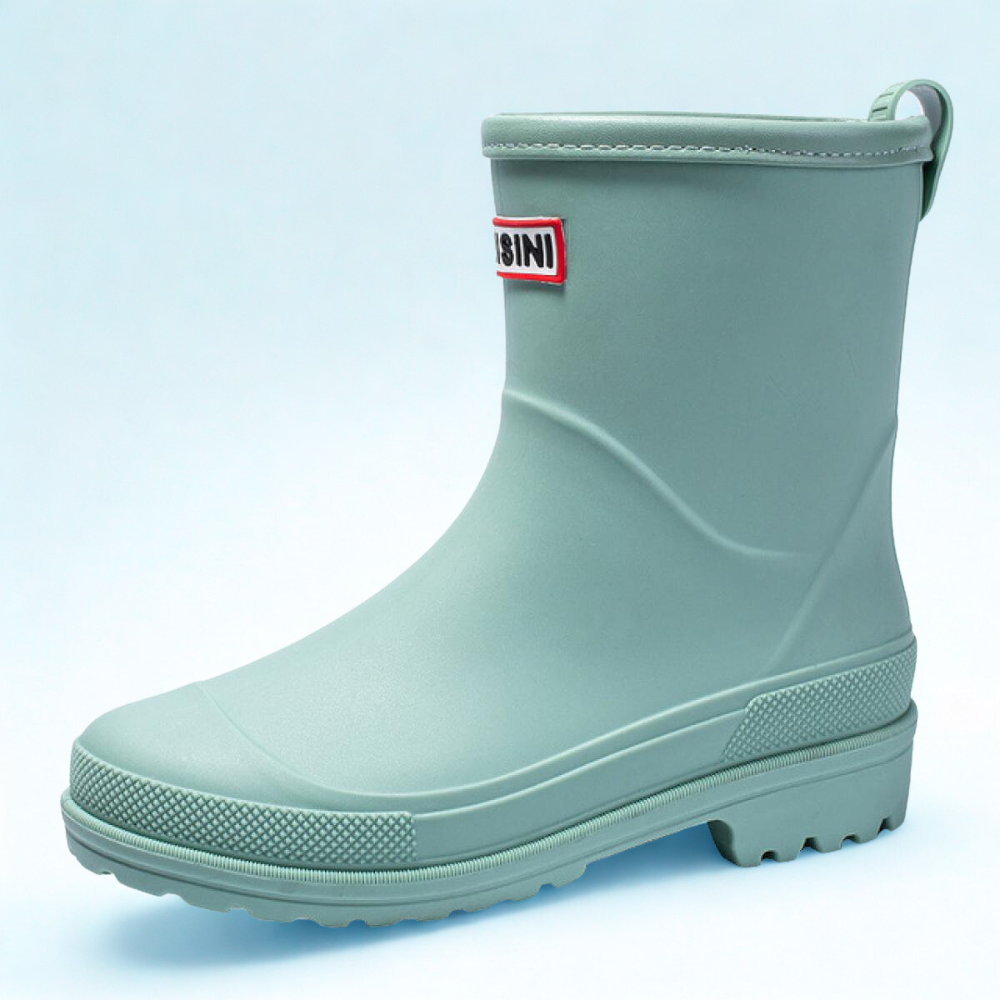 Women's Waterproof Rubber Ankle Boots - Short Rain