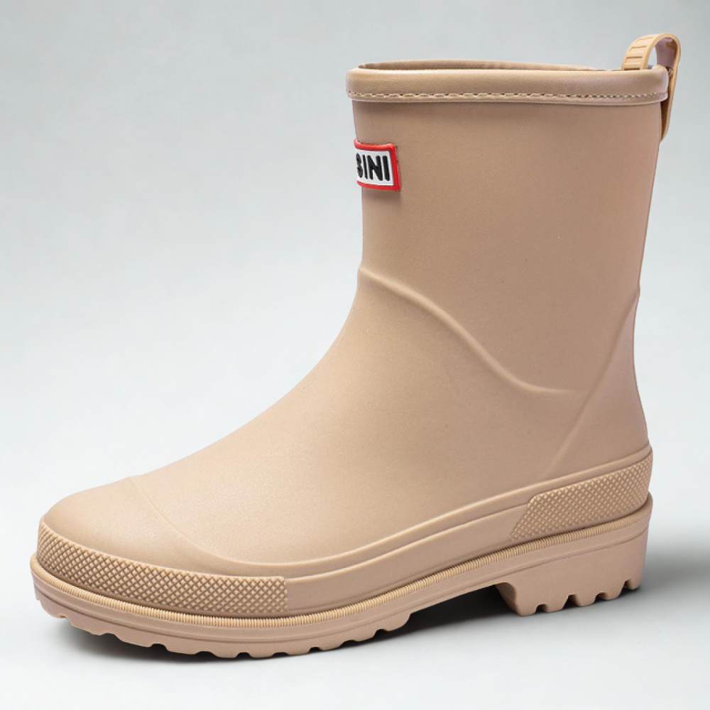 Women's Waterproof Rubber Ankle Boots - Short Rain