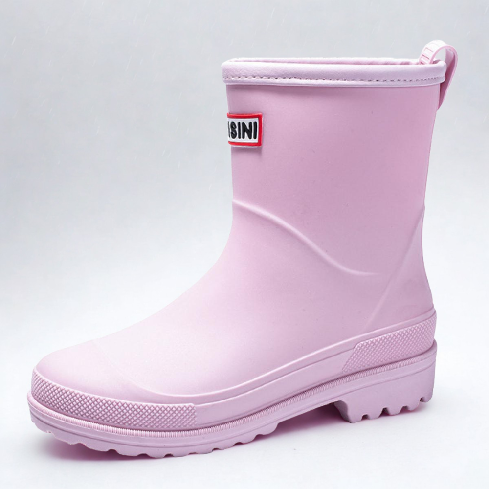 Women's Waterproof Rubber Ankle Boots - Short Rain