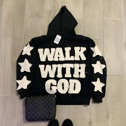 Men’s Oversized Graphic Hoodie – Long Sleeve Pullover