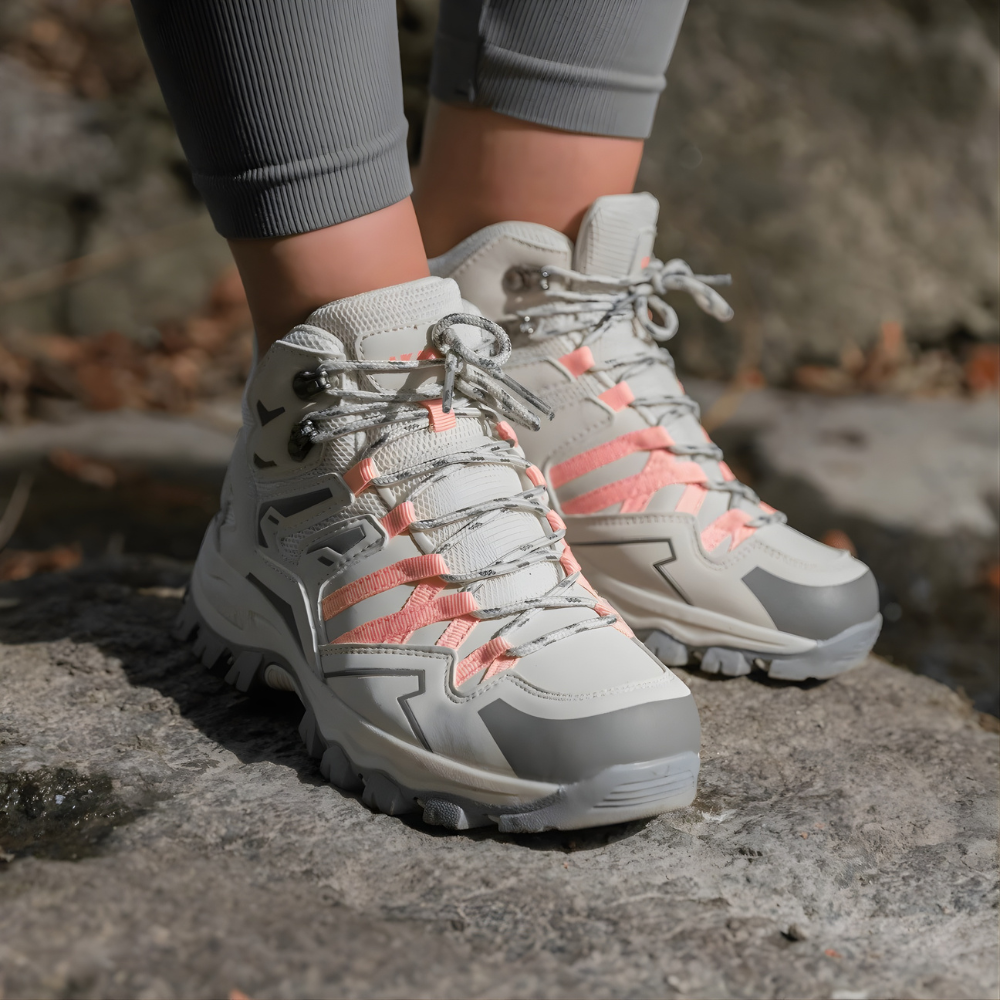 Ladies Waterproof Trail Hiking Boots - Mountain Trekking Shoes