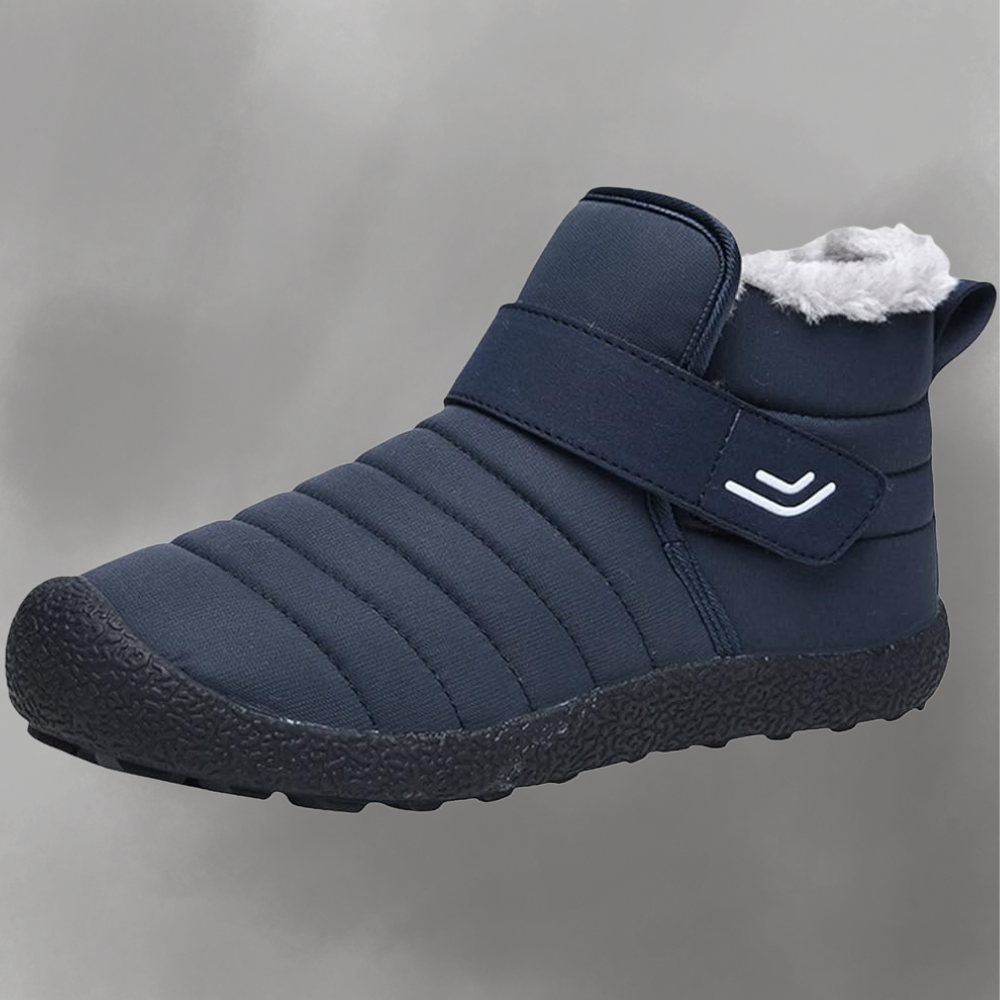 Men's Winter Lined Snow Boots - Comfortable Indoor Outdoor
