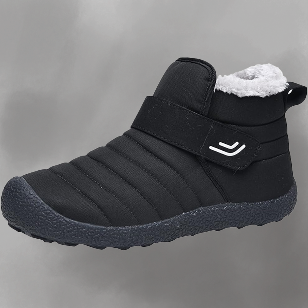 Men's Winter Lined Snow Boots - Comfortable Indoor Outdoor