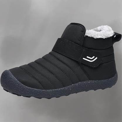 Men's Winter Lined Snow Boots - Comfortable Indoor Outdoor