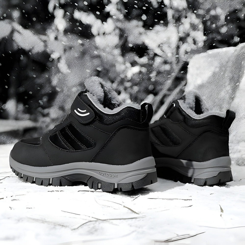Women's Waterproof Winter Ankle Boots - Lined Snow Shoes