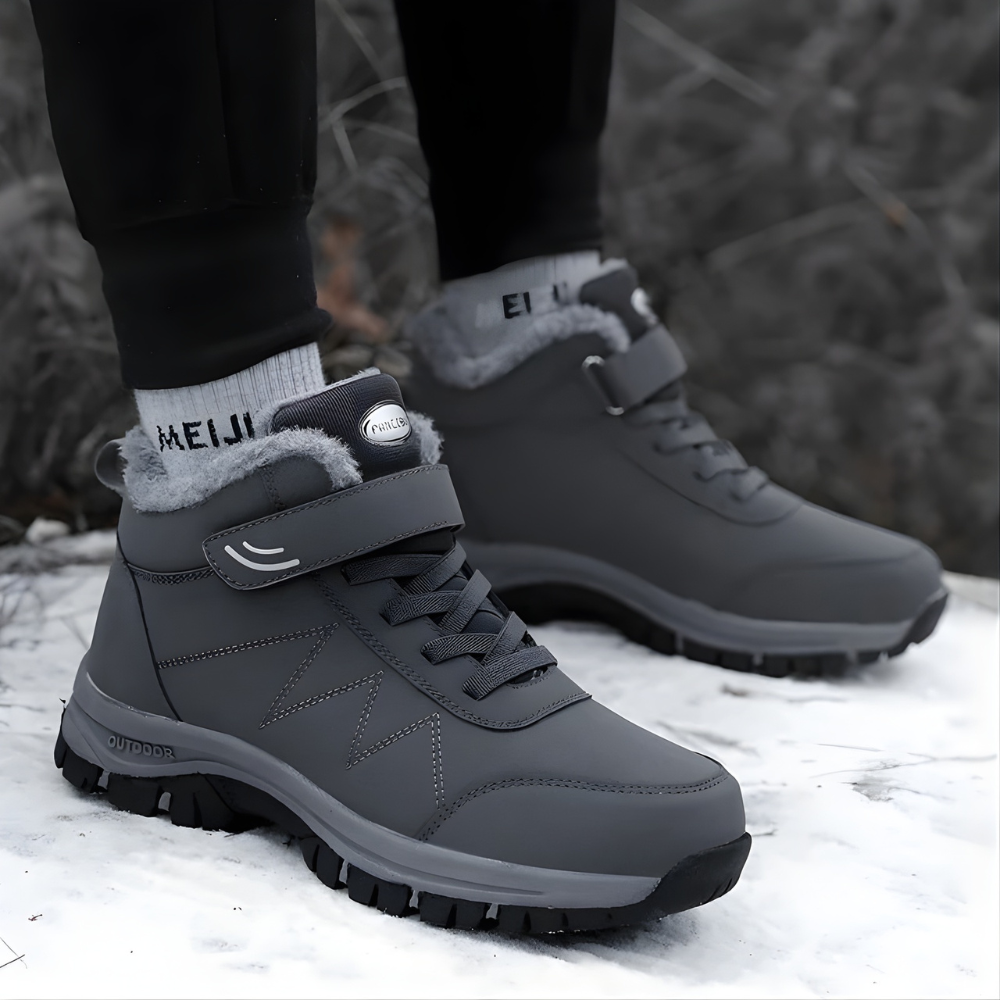 Women's Waterproof Winter Ankle Boots - Lined Snow Shoes