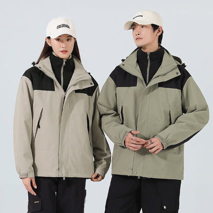 Unisex Winter Coats Hooded Fleece Jacket Warm Stylish Casual 1