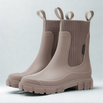 Women's Waterproof Ankle Boots -  Short Rubber Wellies