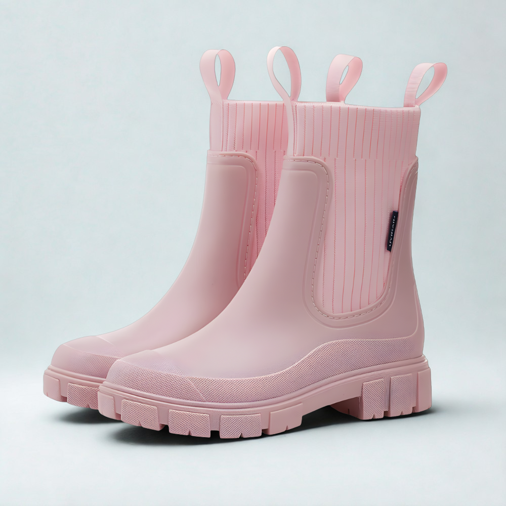 Women's Waterproof Ankle Boots -  Short Rubber Wellies