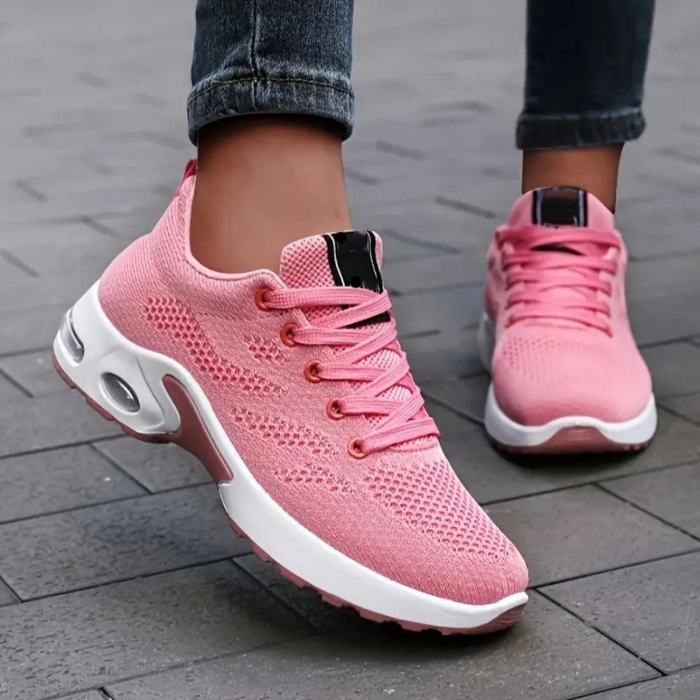 Women Lightweight Breathable Sneakers - Comfort Walking