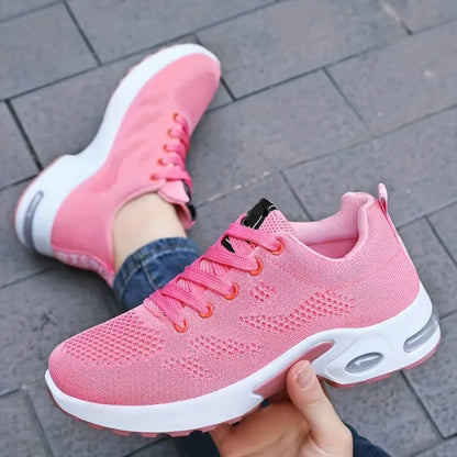 Women Lightweight Breathable Sneakers - Comfort Walking