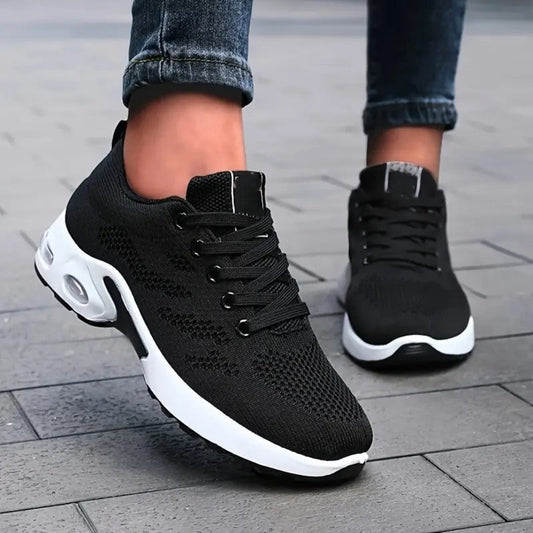 Women Lightweight Breathable Sneakers - Comfort Walking