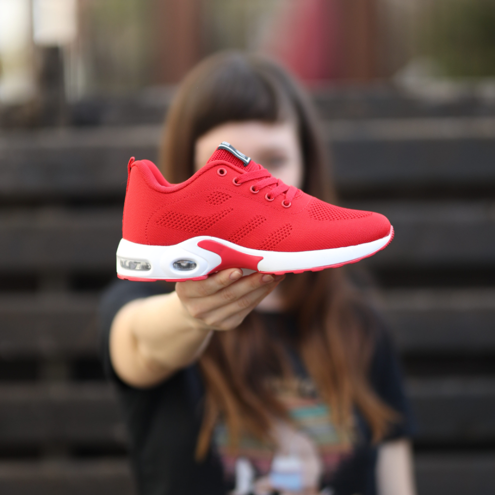 Women Lightweight Breathable Sneakers - Comfort Walking