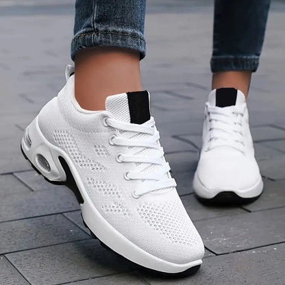 Women Lightweight Breathable Sneakers - Comfort Walking