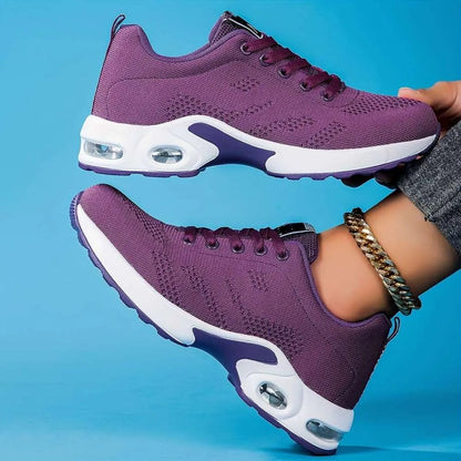 Women Lightweight Breathable Sneakers - Comfort Walking