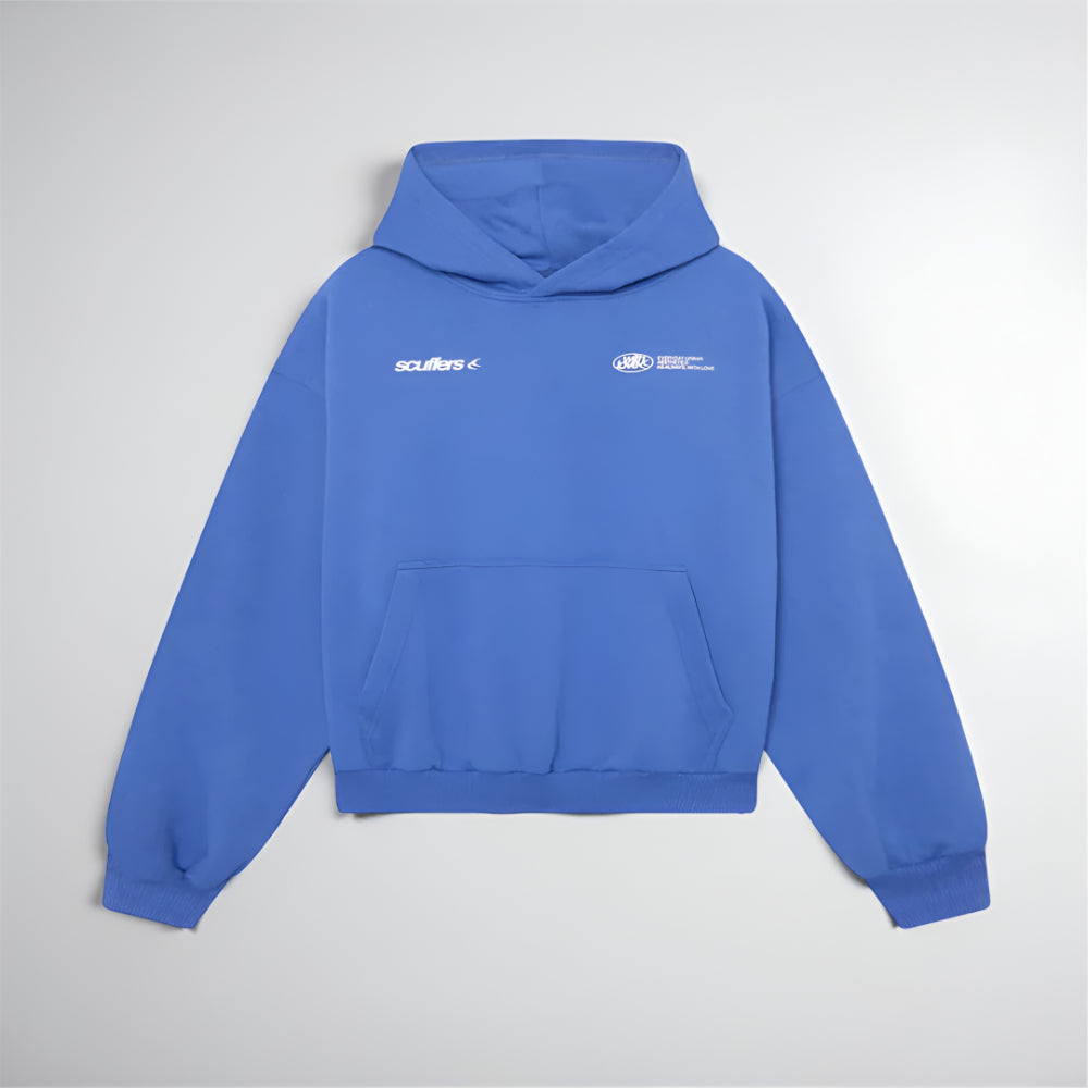 Women’s Oversized Graphic Hoodie – Long Sleeve Streetwear