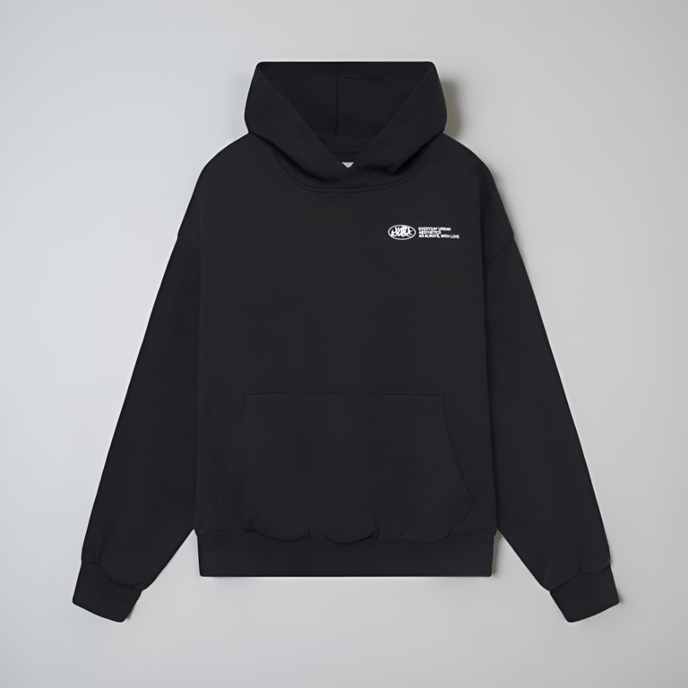 Women’s Oversized Graphic Hoodie – Long Sleeve Streetwear