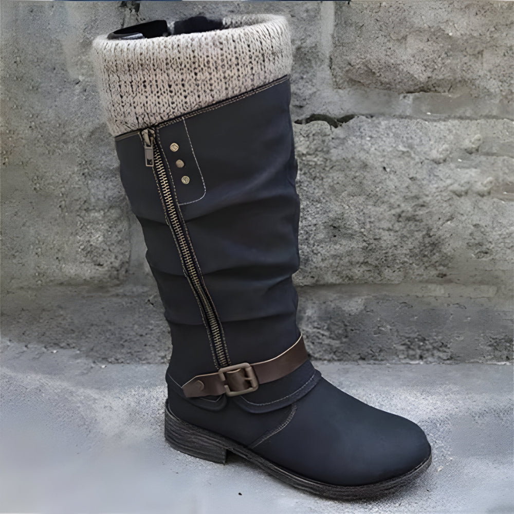 Women's Stylish Knee High Boots – Non-Slip Comfortable Fit