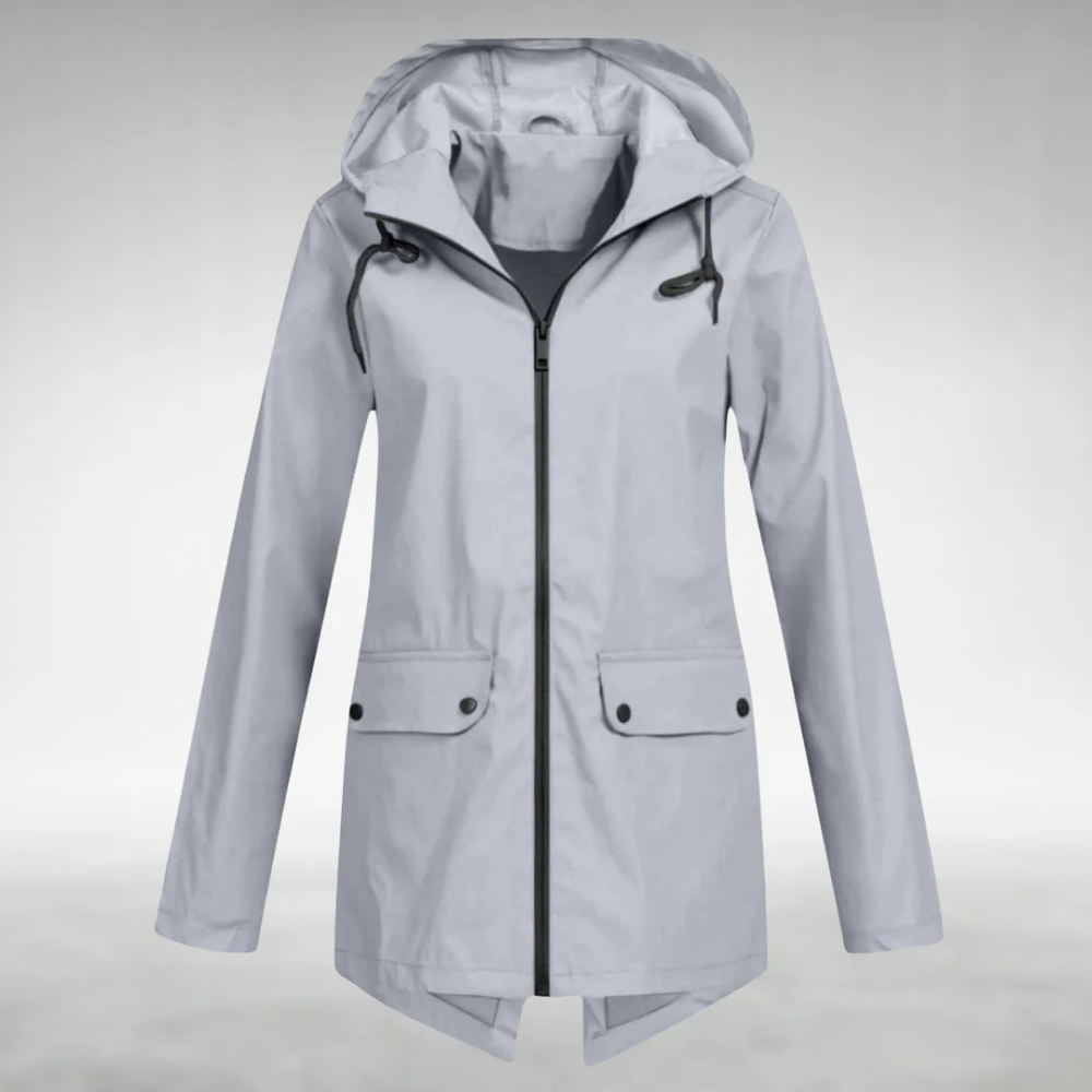 Women's Coats Waterproof Lightweight Rain Jacket 11