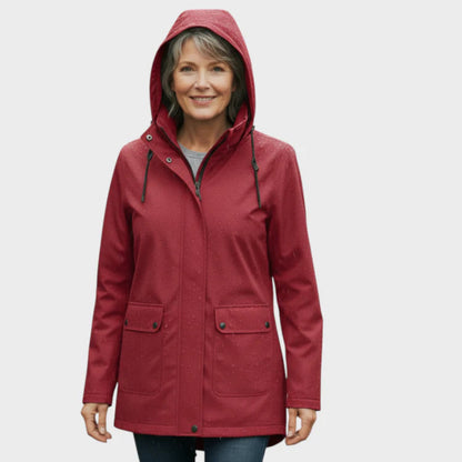 Women's Coats Waterproof Lightweight Rain Jacket 4