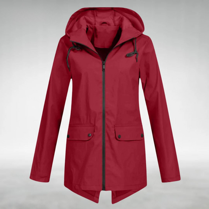 Women's Coats Waterproof Lightweight Rain Jacket 5