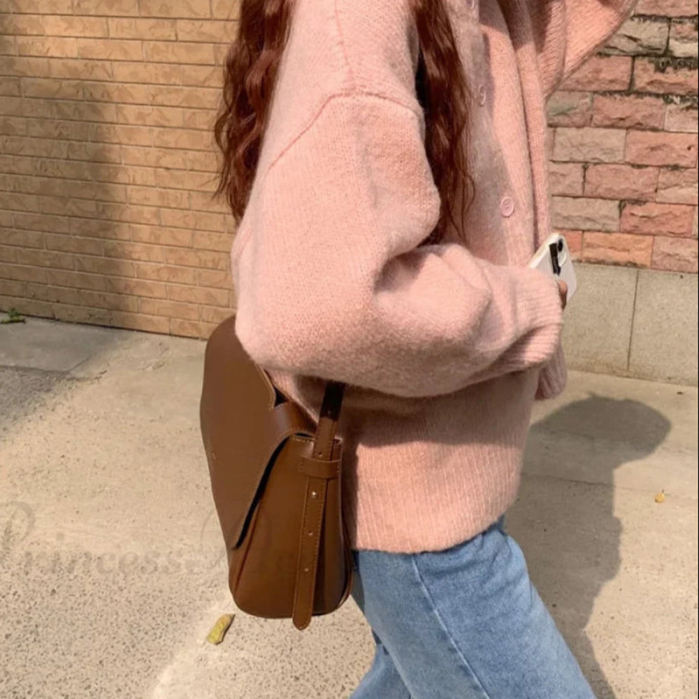 Women's Oversized Knit Cardigan Sweater - Button Up Cozy