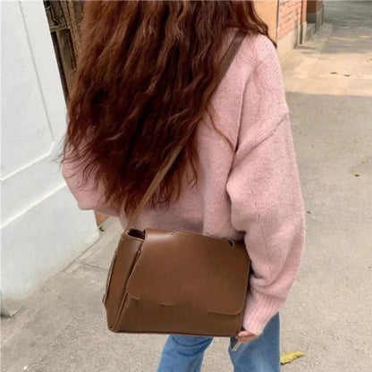 Women's Oversized Knit Cardigan Sweater - Button Up Cozy