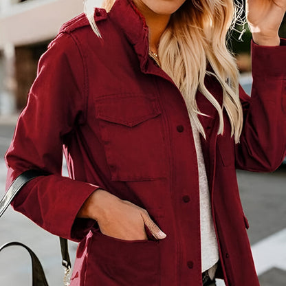 Women’s Lightweight Casual Jacket | Long Sleeve Stylish