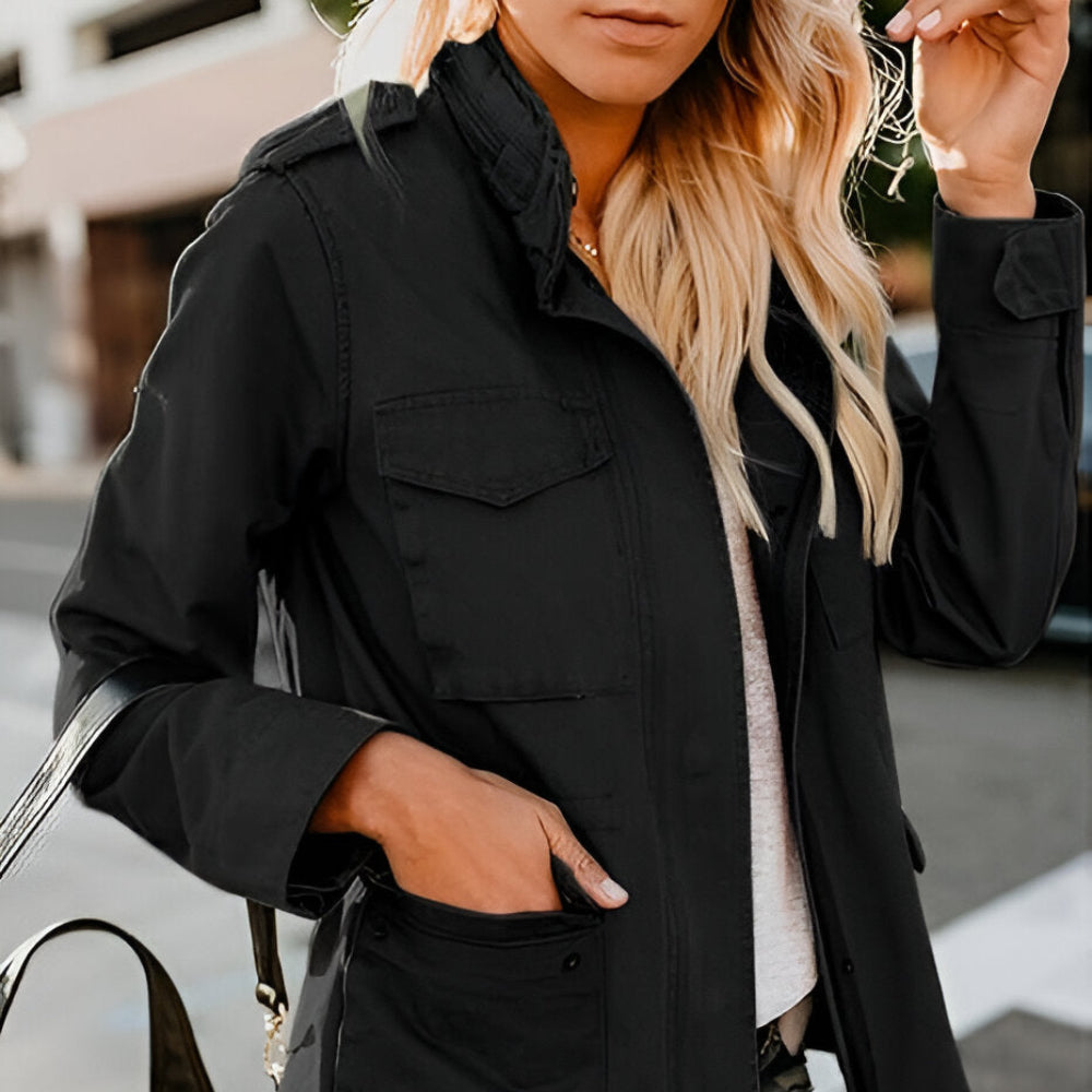 Women’s Lightweight Casual Jacket | Long Sleeve Stylish