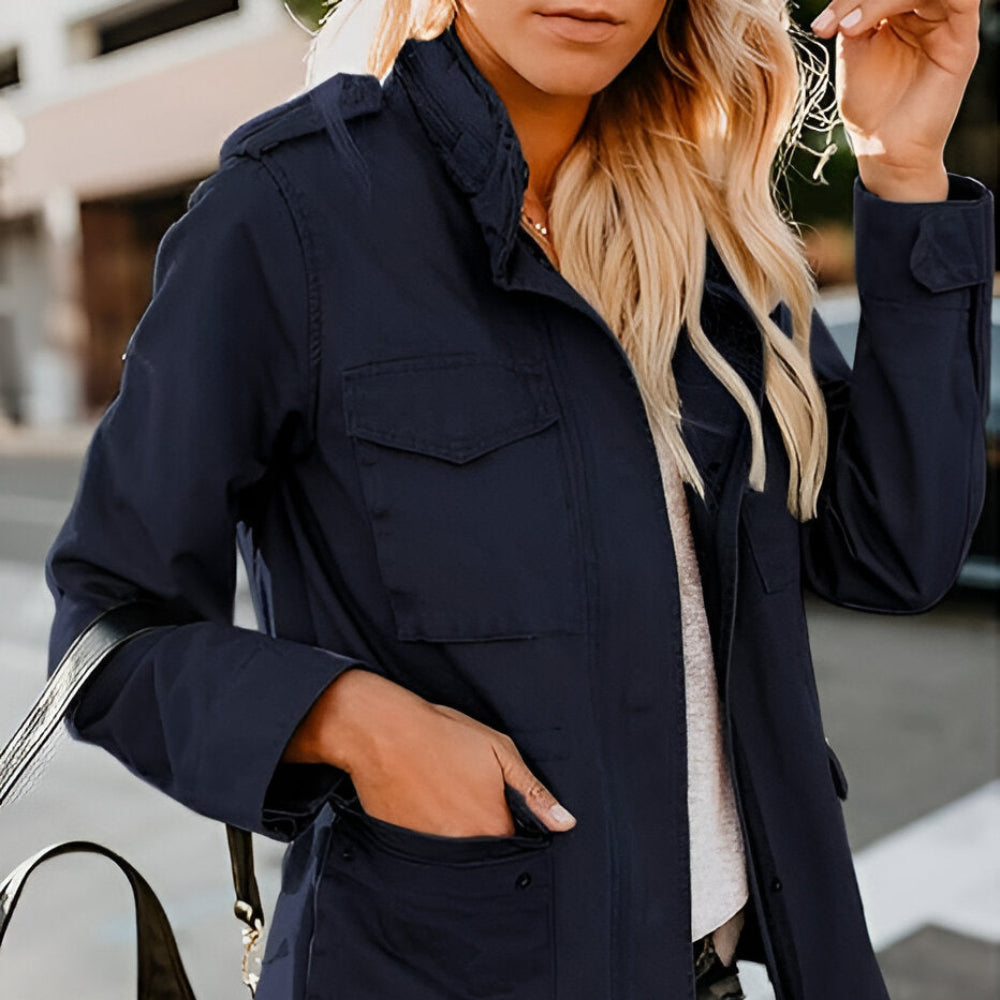 Women’s Lightweight Casual Jacket | Long Sleeve Stylish