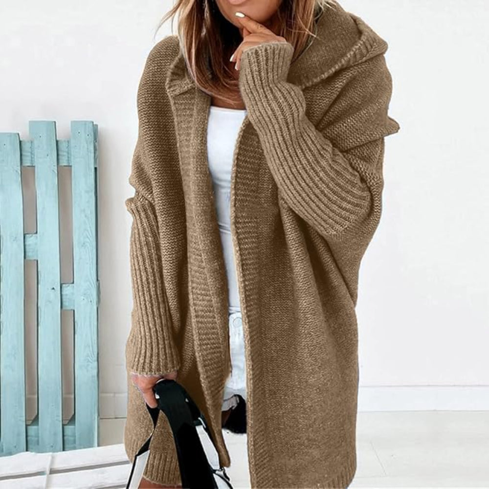 Women's Mid-Length Cardigan Sweater Stylish Layering Piece 11