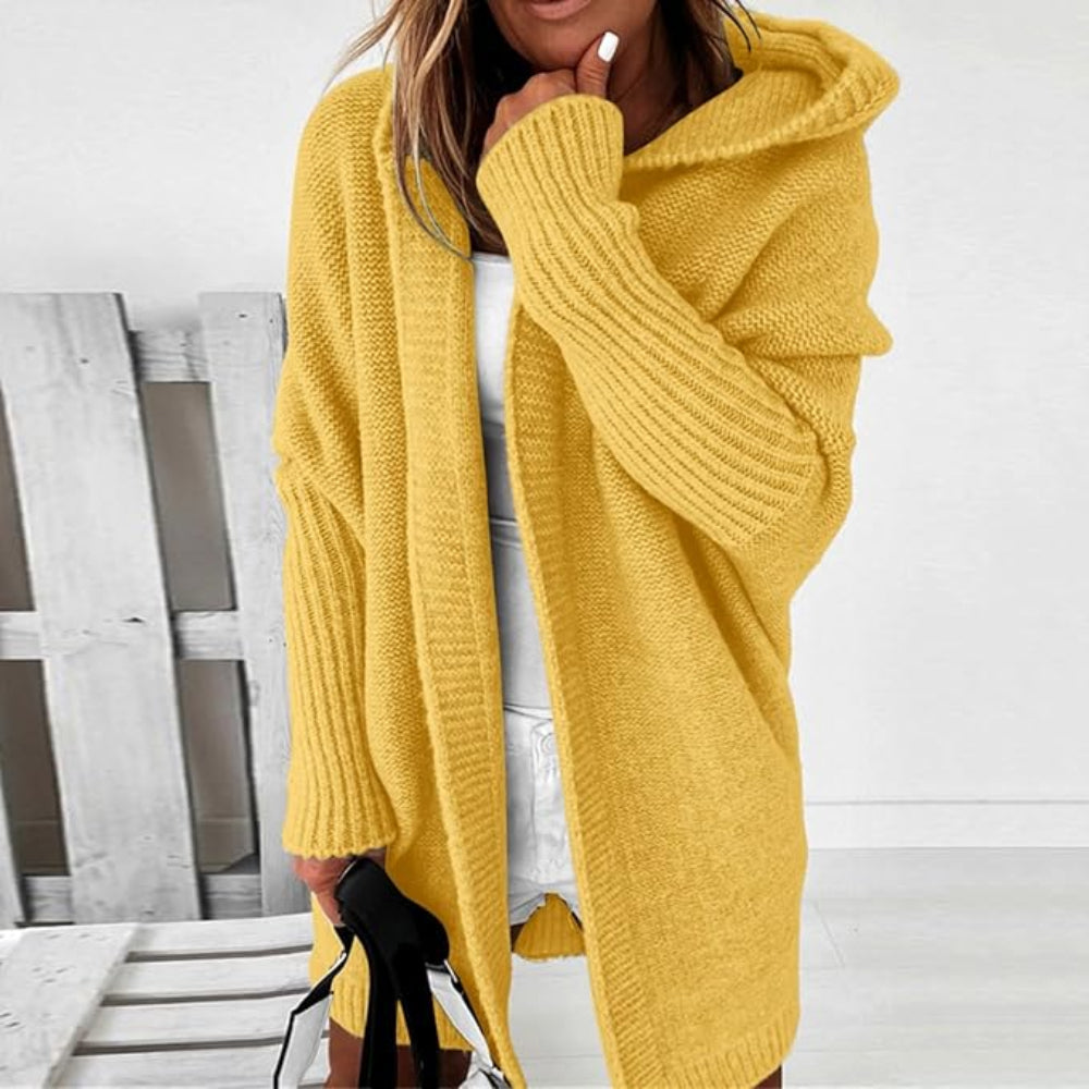 Women's Mid-Length Cardigan Sweater Stylish Layering Piece 2