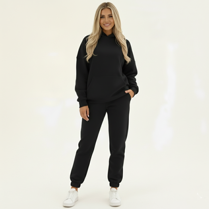 Women's Oversized Pullover Hoodie - Cozy Casual
