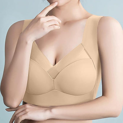 Women's Seamless Support Bra - Wireless Comfortable Fit