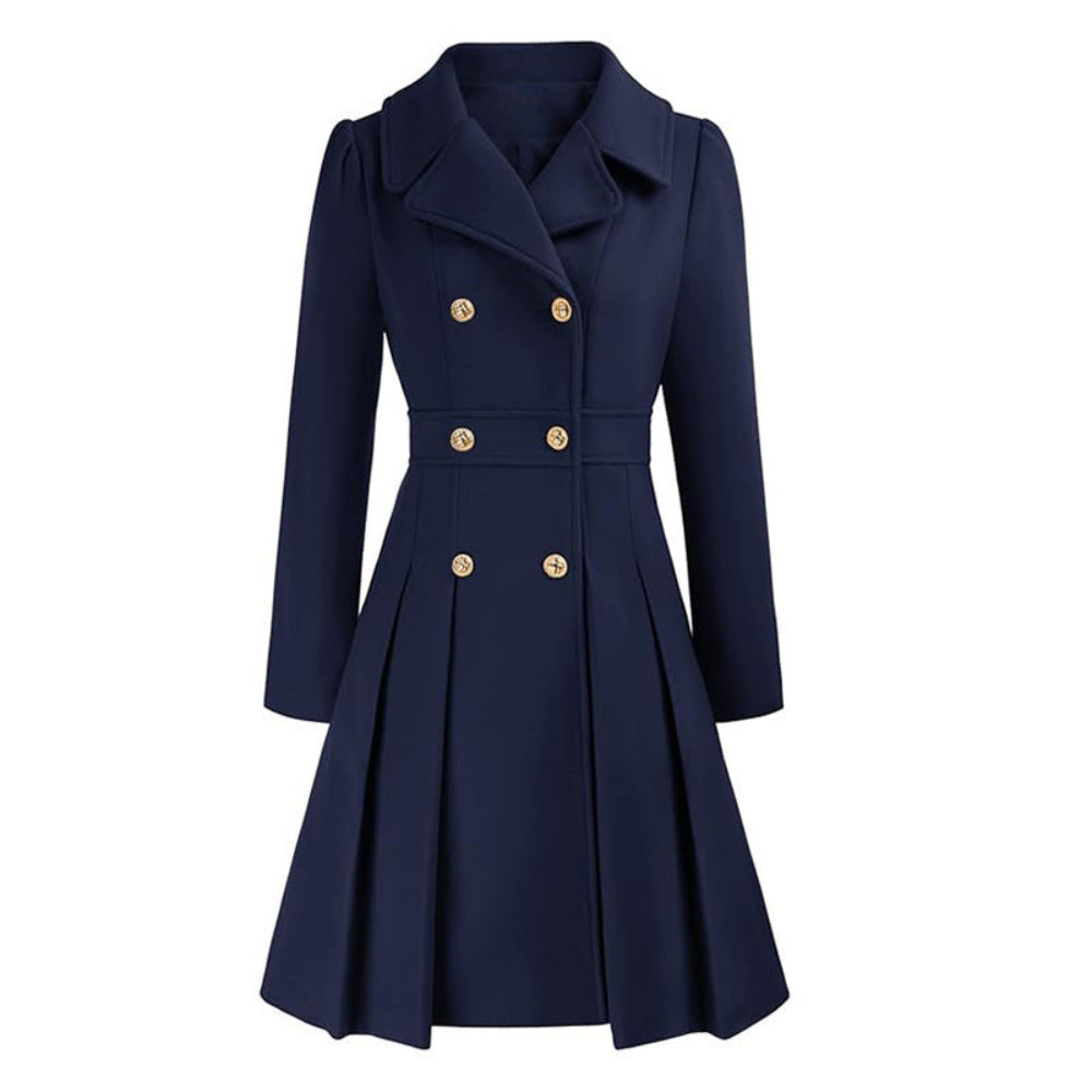 Women's Trench Coat Double-Breasted Tailored Design 20