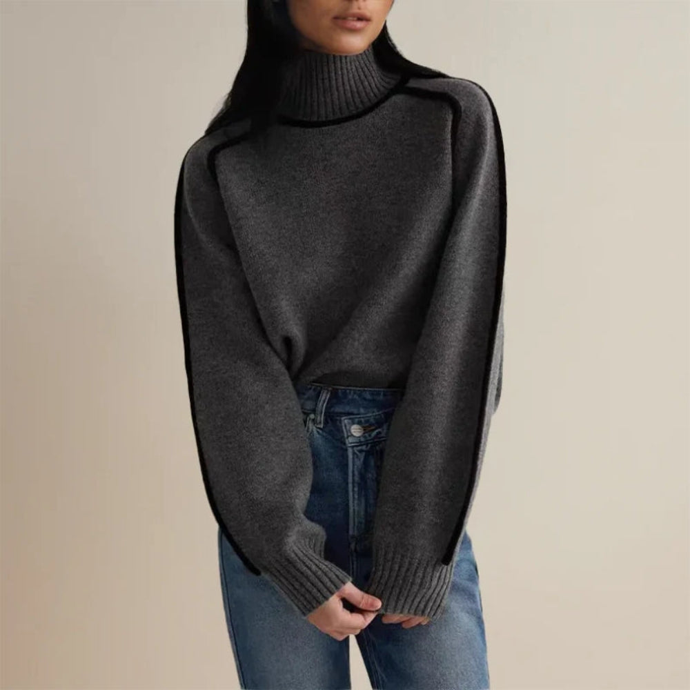 Women's Turtleneck Sweater Warm Winter Fashion Essential 4
