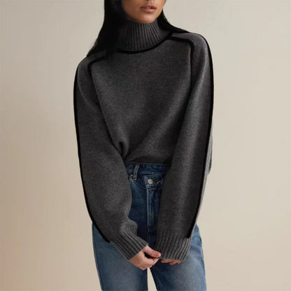 Women's Turtleneck Sweater Warm Winter Fashion Essential 4