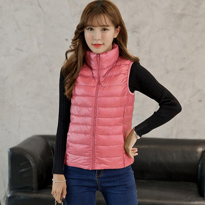 Women's Waterproof Lightweight Vest Stylish Packable Design 25