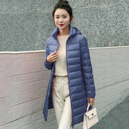 Women's Waterproof Ultralight Puffer Jacket Insulated Outerwear 6